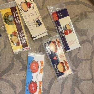 Vintage Fruit Jar Labels - Assorted Apple & Tomato Sauce Labels